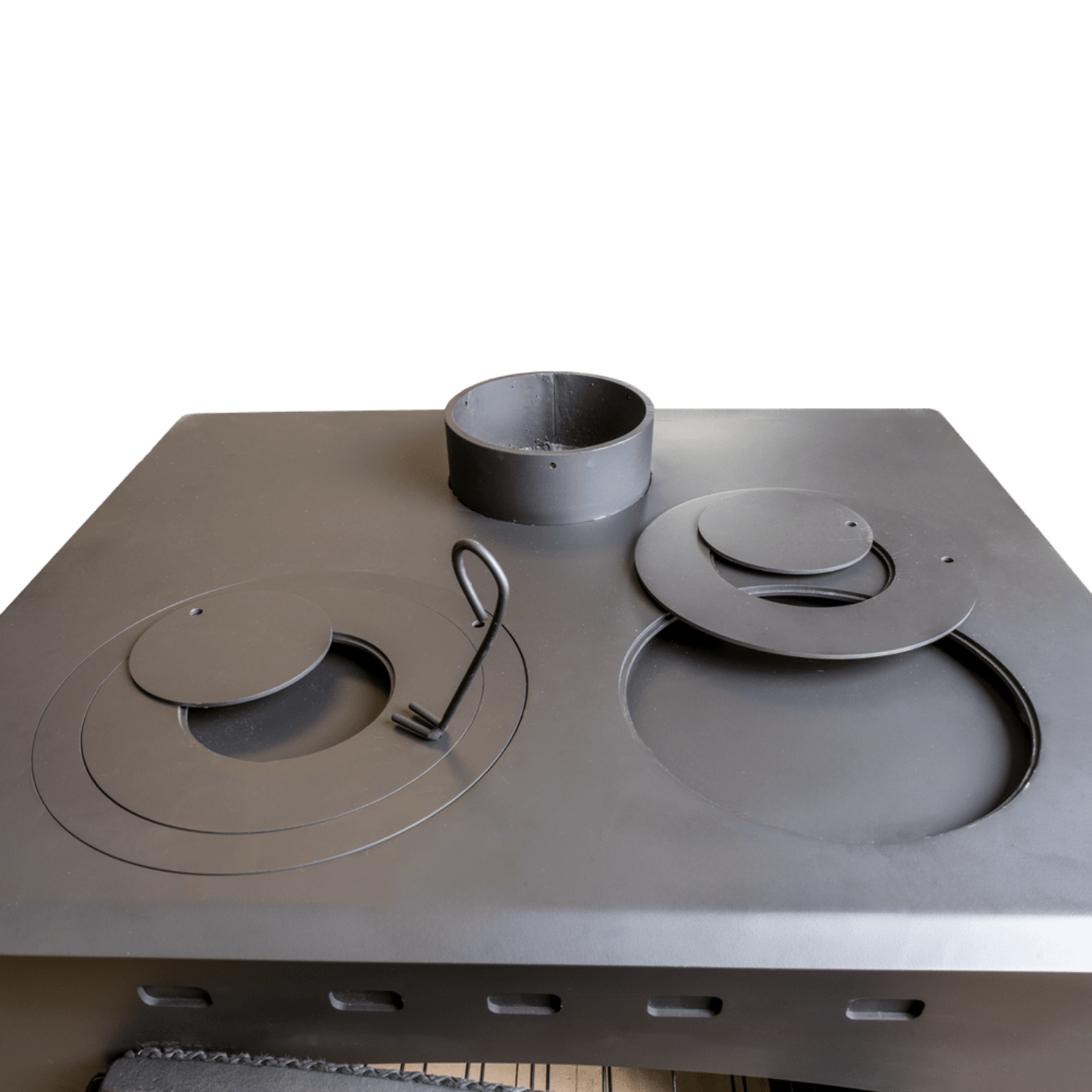 Buck Stove Homesteader Wood Burning Cook Stove 1,800 sq. ft. 28,901 BTU Black New - FP-HOMESTEADER