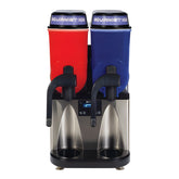 Bunn Ultra NX 3 Gal Black/Stainless Steel Frozen Beverage Dispenser with Extended Handles - 58000.6015