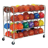 Champion Sports 35 Ball Deluxe Pro Ball Cart - BRCPRO