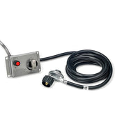 Travertine and More Tessa Rai, Gas Auto Ignition w/ WiFi, SQUARE Firepit - Tumbled Walls, Travertine and More - TRSQFP-GAS-AI