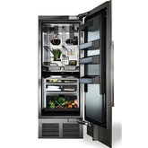 Perlick 30" All Refrigerator Column with 16.6 Cu. Ft. Capacity, Solid Overlay Door - CR30R-1-2