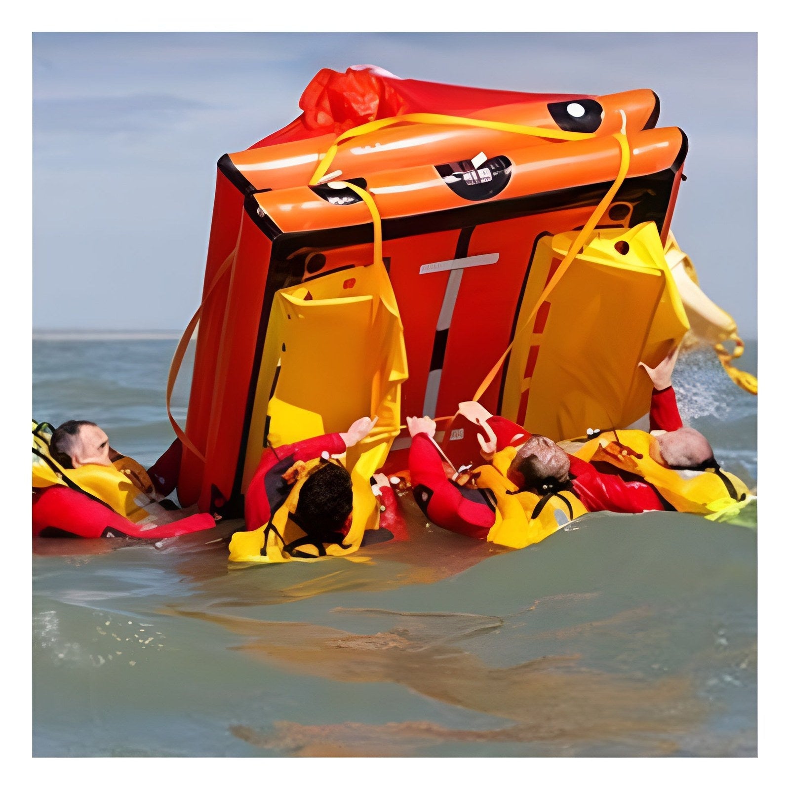 Crewsaver ISO Approved Ocean Life Raft 4 - 12 person - D5595074