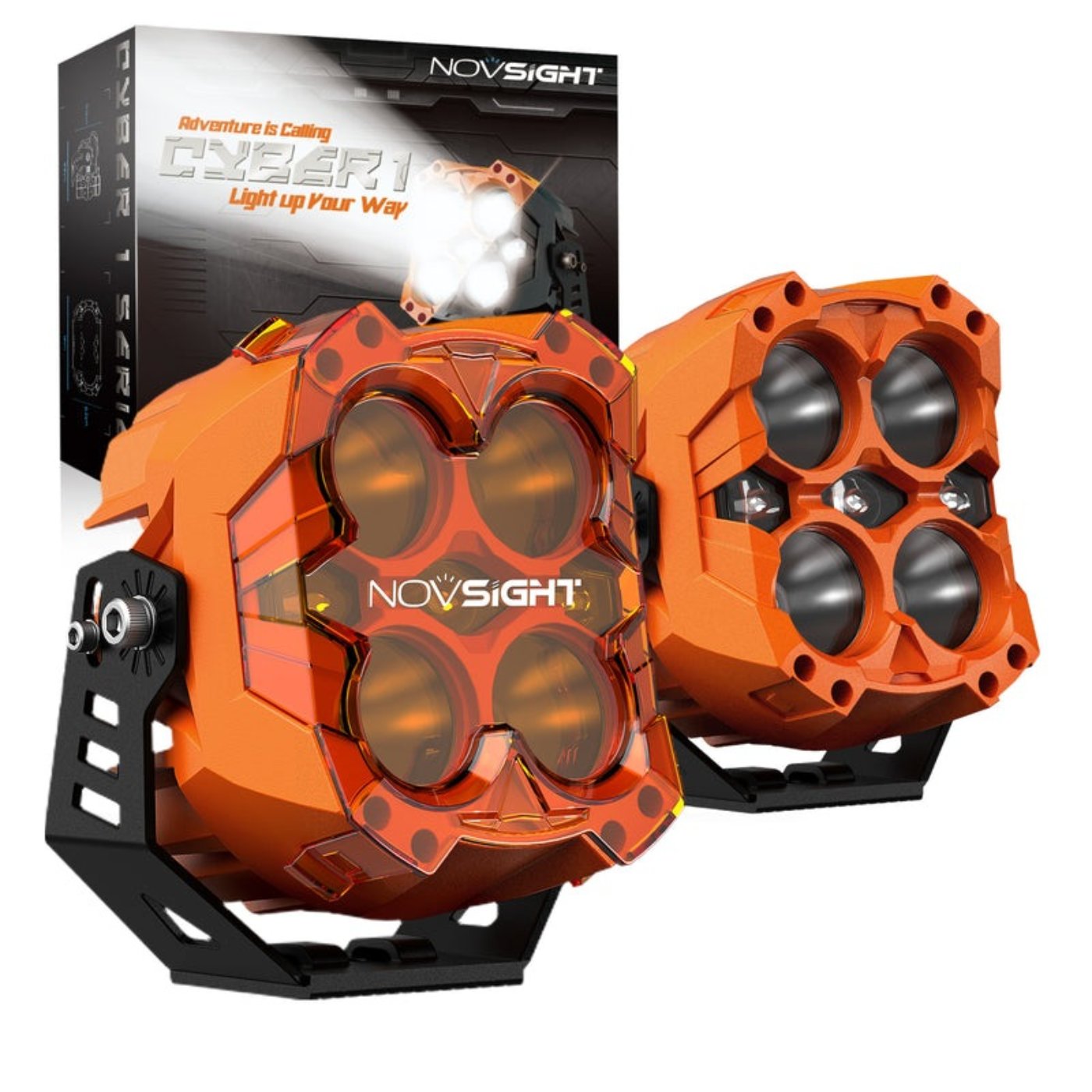 Novsight Cyber 1 Series | 6-Inch Led Pod Lights - A500-Wl1-6o