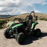 Drift Hero RENEGADE 48V 1200W UTV Mini Electric Ride-On - GK010-E -Green