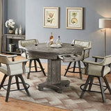 ECI Furniture Bianca Round Single Pedestal Dining Table - ECI-1060-01-RT-RP