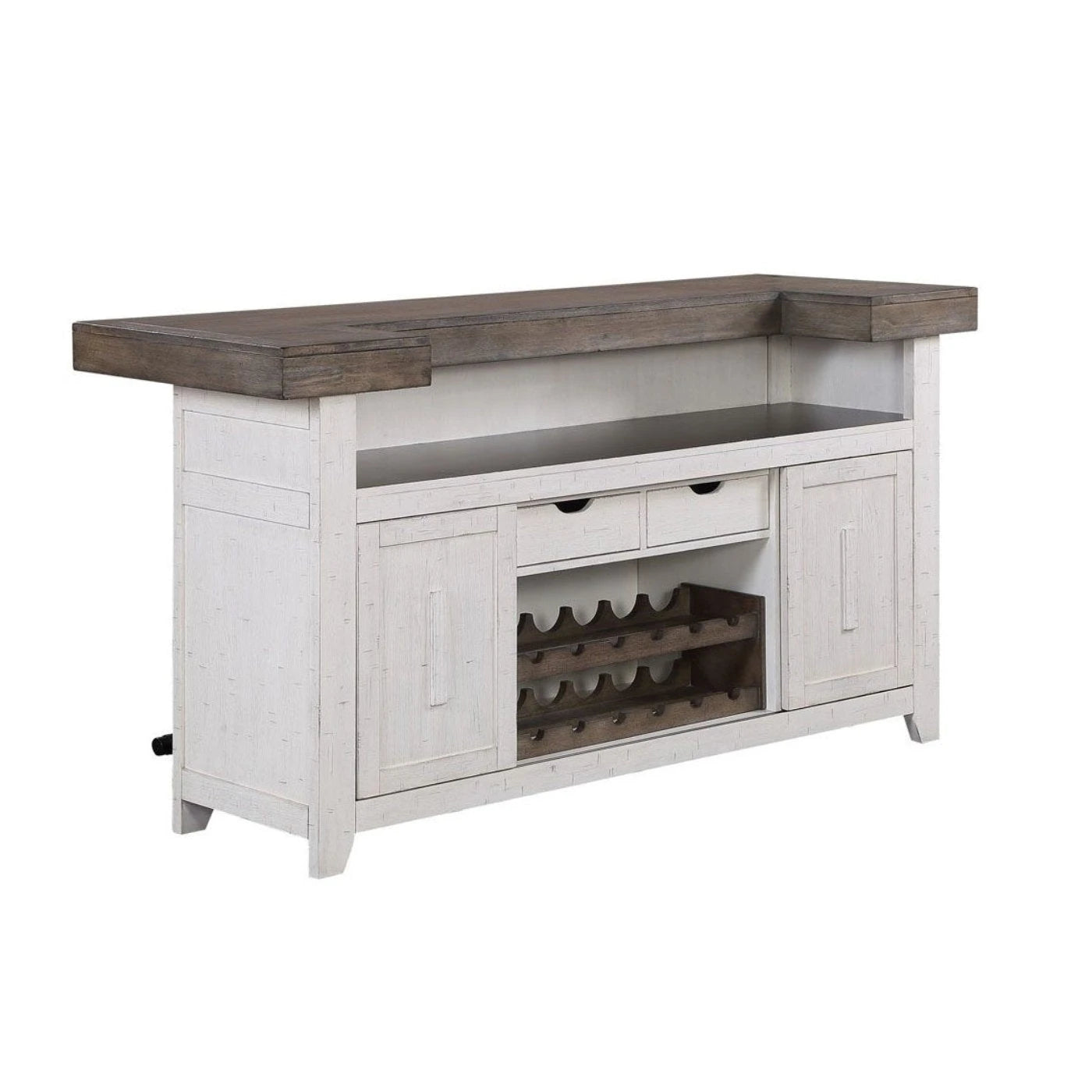 ECI Furniture La Sierra 78 Gray and White Bar - ECI-1164-22-BT-B