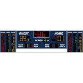 Electro-Mech Basketball/Volleyball Scoreboard With 6-Player Stat Panels - LX2576
