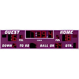 Electro-Mech Wide Format Football Scoreboards 32'x8' - LX374
