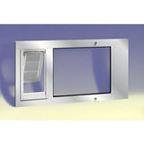 Endura Flap by Patio Pacific - Thermo Sash 3e - Sash Window Cat & Dog Door - 07EF-A10SS-1W-3DC