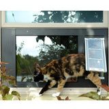 Endura Flap by Patio Pacific - Thermo Sash 3e - Sash Window Cat & Dog Door - 07EF-A10SS-1W-3DC