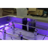 Toulet The T22 Stainless steel Design Foosball table Babyfoot