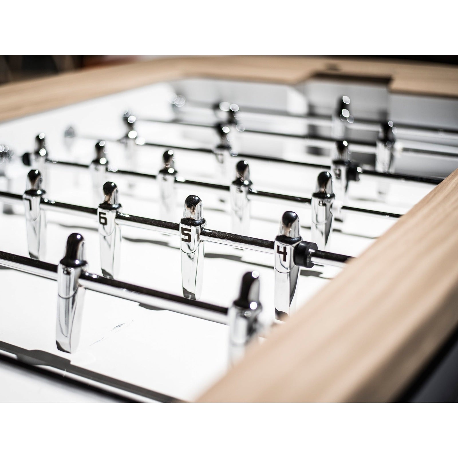 Toulet the Pure White - Design Foosball Table - Babyfoot