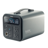 GoFort 1100Wh Portable Power Station 1200W Peak 2000W Solar Generator With 110V AC Outlets QC3.0 & Type C 45W Backup Battery Pack New - UA1100