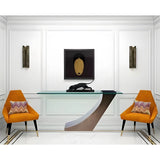 Greg Sheres “Clasp” Cocktail Table Antique Brushed Bronze - C-01B