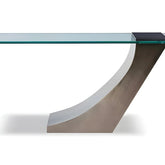 Greg Sheres “Clasp” Console Table Antique Brushed Bronze Finish - CN-01B