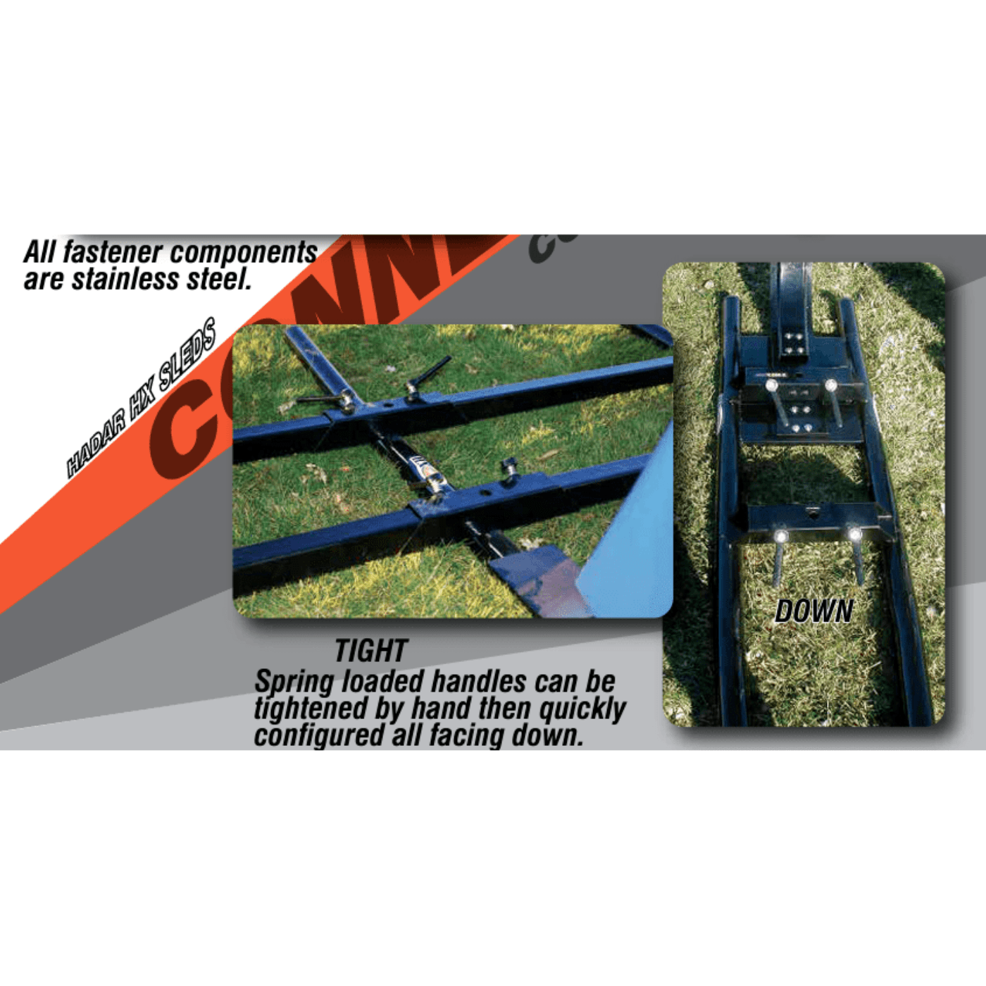 Hadar Athletic Middle School HX Football 3 Man Blocking Sleds - 6658043412557