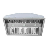 Hauslane 21 Deep 800 CFM Convertible Built-In Insert Range Hood in Stainless Steel -IN-R300SS-34