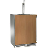 Perlick 24" Beer Dispensers w/ Fully Integrated Solid Door, C-Series 2 Sixth-Barrel Capacity - HC24TO-4-2-2