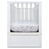 HushCrib 3-in-1 Convertible Crib With Trundle and Mattress Bundle