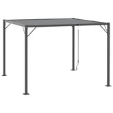 Outsunny 10' x 10' Outdoor Louvered Pergola - 84C-341