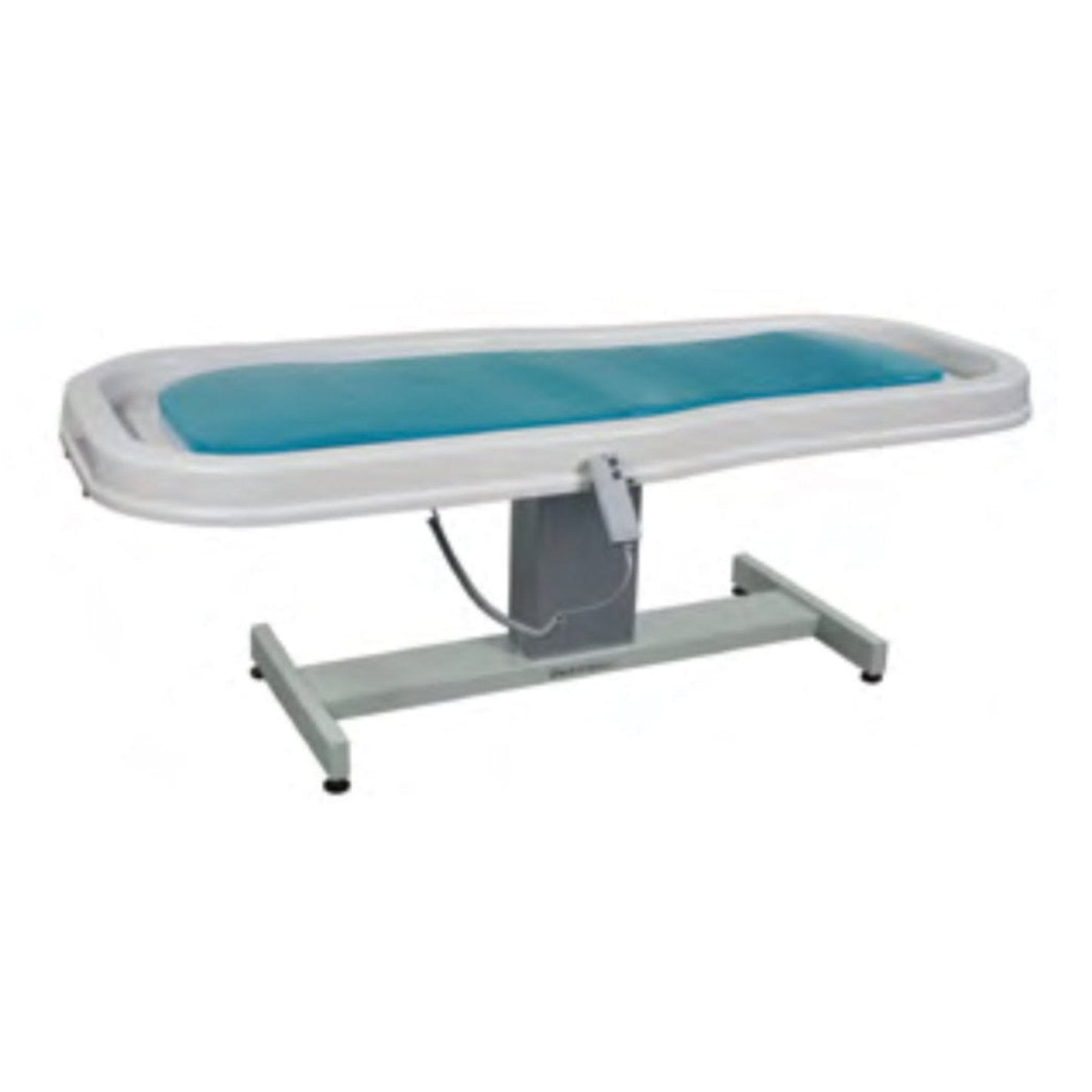 Touch America Neptune Battery Motorized Wet Table + 8-Head Vichy Shower Package for Aqua Massages - 82005