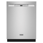 Maytag Front Control 24-in Built-In Dishwasher Fingerprint Resistant Stainless Steel , 50-dBA - MDB4949SKZ