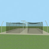 Jaypro Batting Tunnel Frame - Professional Outdoor 70' - Tandem PROTF-70T