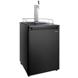 Kegco 24" Wide Kombucha Tap Black Kegerator - KOM20B-1NK