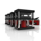 Lowtemp Industries V2 Medusa System Rosin Press - 4 Press