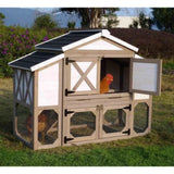 Merry Products & Garden 4-Door Country Style Chicken Coop - PTH0520010702