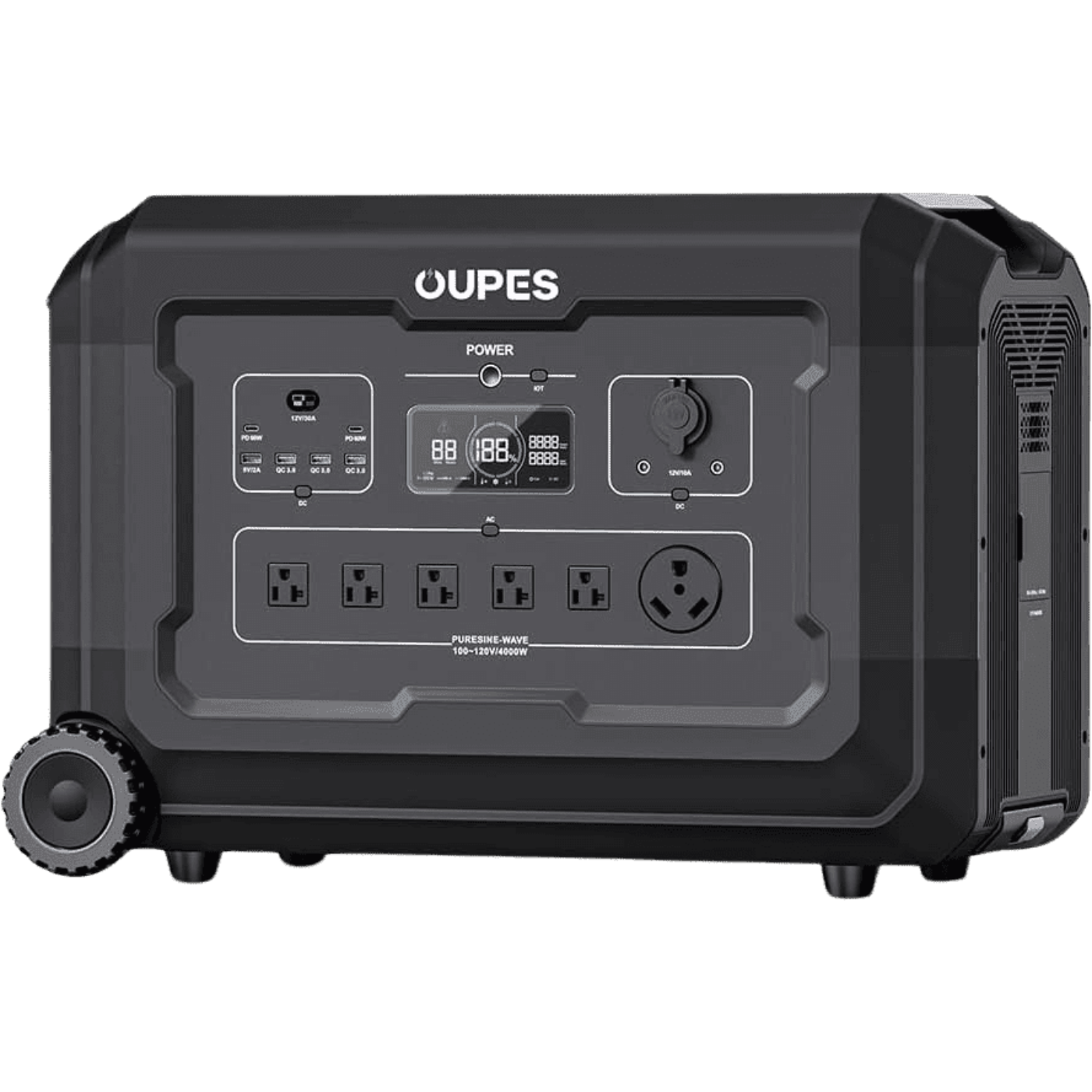 Oupes Mega 3 Portable Power Station 3072Wh 3600W S3 New - MEGA-3-S3