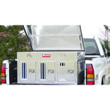 Owens All Seasons Aluminum Triple Dog Box w/ Storage - OD-55058