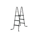 Summer Waves 10 Foot Long Dark Herringbone Print Elite Frame Rectangular Pool - 202968