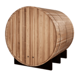Golden Designs "Arosa" 4 Person Barrel Traditional Sauna - Pacific Cedar - GDI-B004-01