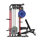 MAJOR FITNESS All-In-One Home Gym Power Rack Package F22 - CFBL-PLT01BL-OWPNT230-OBBLS Price