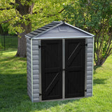 Palram Canopia | SkyLight Storage Shed 6' Wide Tan - HG9603T