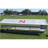 PEVO 21' Covered Bench with Backrest TBC-21