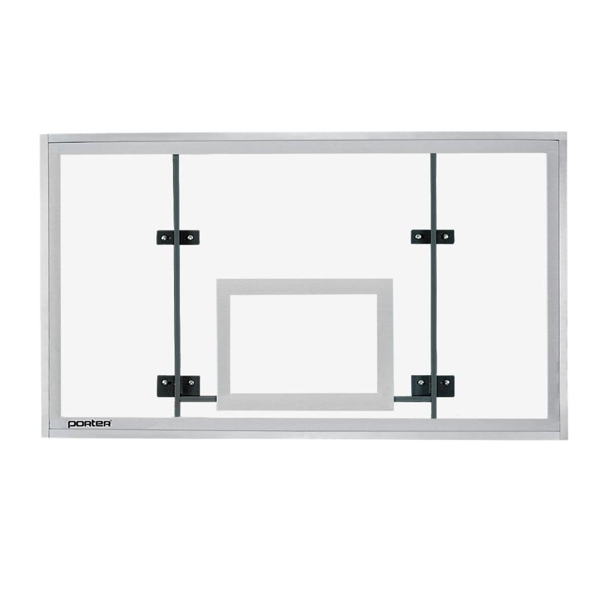 Porter 72"X42" Glass Pro Strut Basketball Backboard 205A