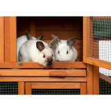 Prevue Pet Chicken Coop/Rabbit Hutch with Double-Run - 4600