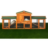 Prevue Pet Chicken Coop/Rabbit Hutch with Double-Run - 4600