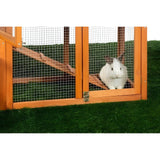 Prevue Pet Chicken Coop/Rabbit Hutch with Double-Run - 4600
