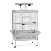 Prevue Pet Select Wrought Iron Play Top Parrot Cage - 3154BLK