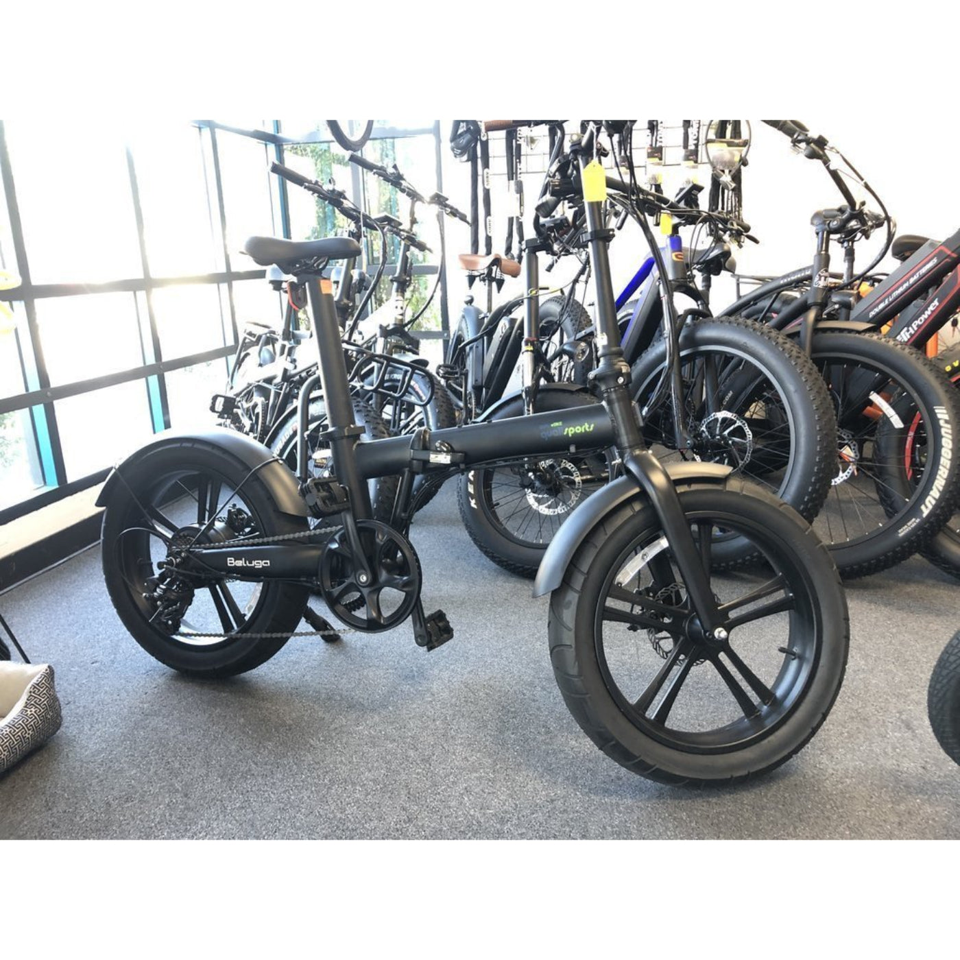 QualiSports Qualibike Beluga 48V/10.5Ah 500W Folding Electric Bike