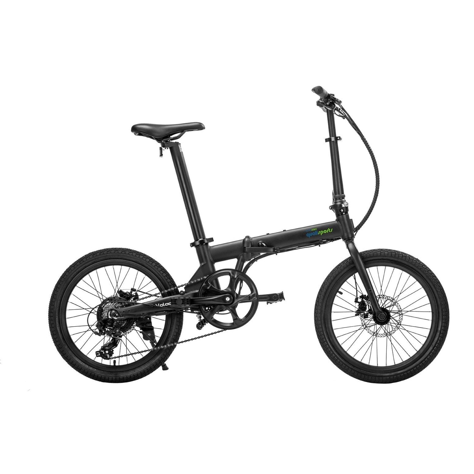 Qualisports VOLADOR 20" 350W 36V 7 Speed Compact Folding Electric Bike