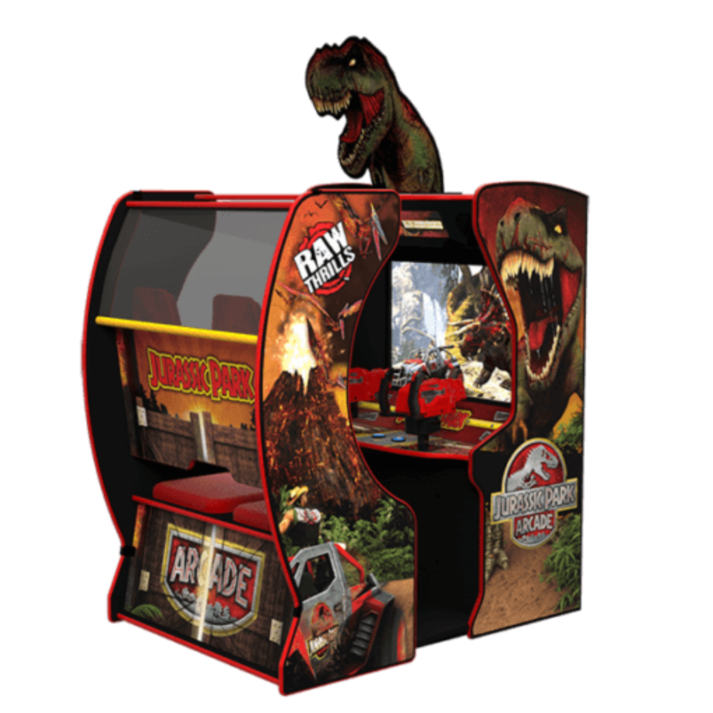Raw Thrills Jurassic Park Arcade Game - 026009N