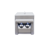 Renaissance Cooking Systems ARG Double Side Burner Slide-in w/Blue LED 36,000 BTU's ASBSSB