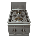 Renaissance Cooking Systems Cutlass Double Side Burner Slide in RDB1