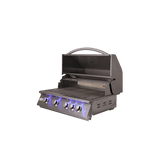 Renaissance Cooking Systems Premier 32" Grill with Blue LED Lights RJC32AL