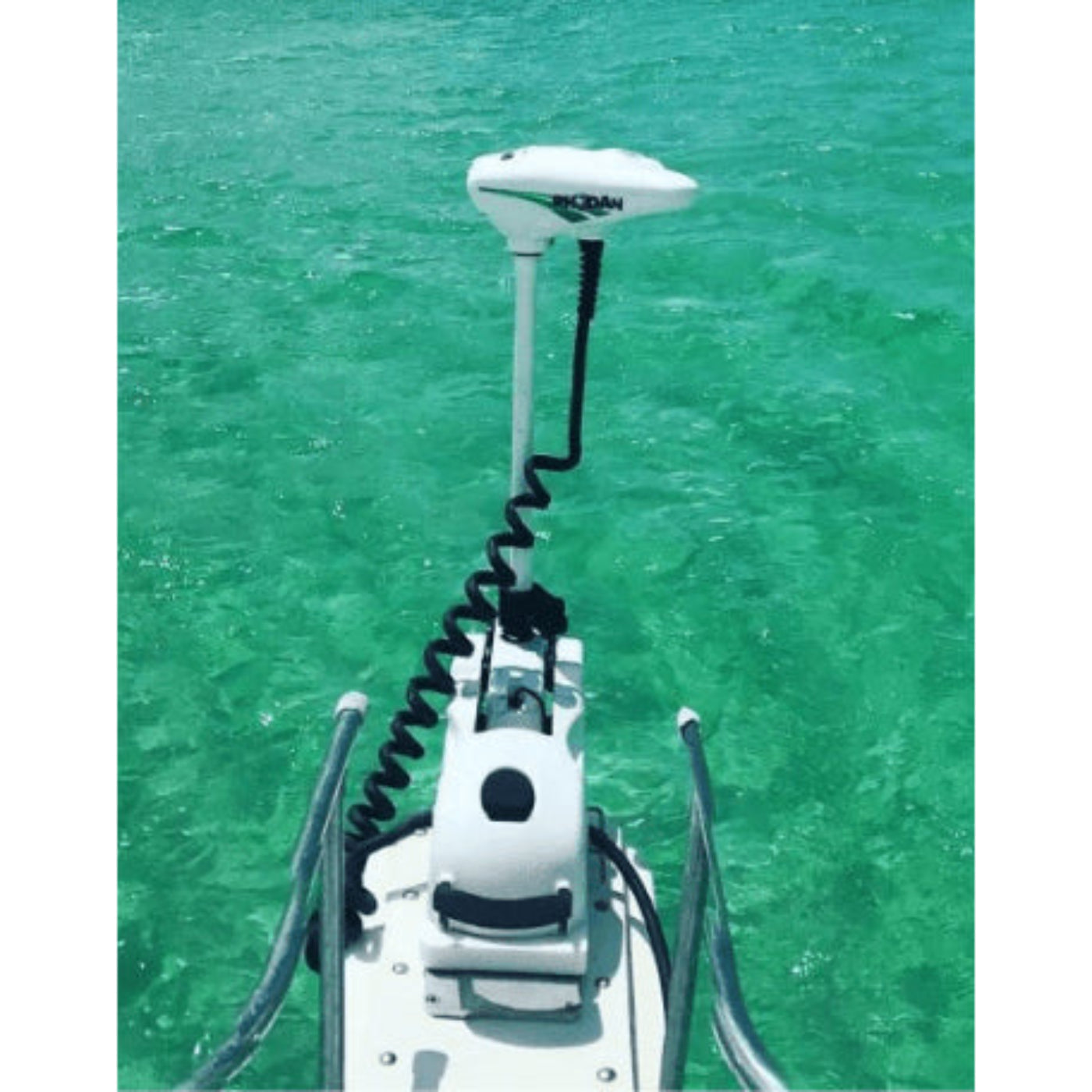 Rhodan 36V 48 HD GPS Trolling Motor 120 Lbs Thrust - White