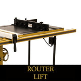 Powermatic PM2000B 50" Rip Table Saw with Accu-Fence & Rout-R-Lift System 5hp, 1PH, 230V - PM9-PM25150RK